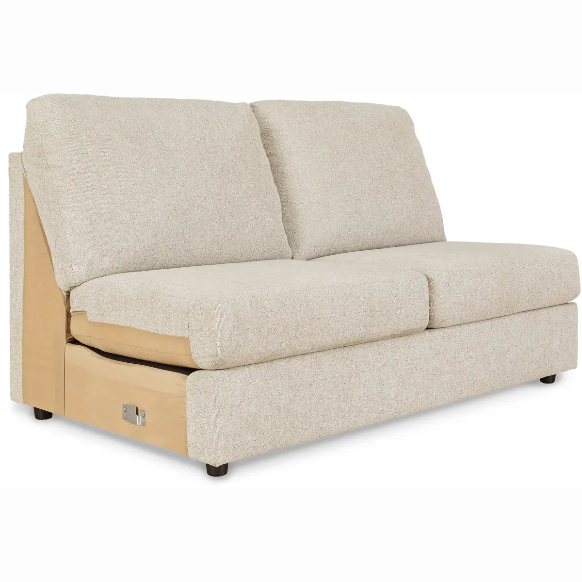 Ashley Edenfield 3Pc Sectional With Chaise in Linen Signature Design by Ashley