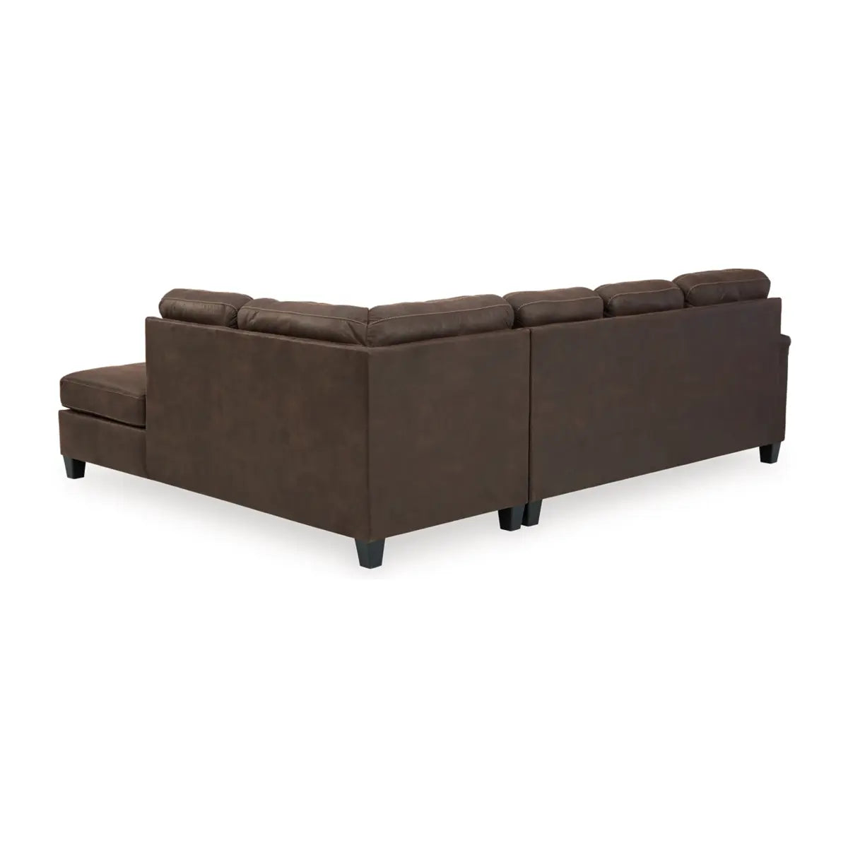 Navi 2Pc Sectional in Chestnut Brown Signature Design by Ashley