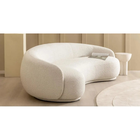 Como Curved Sofa Set in Beige Decoline