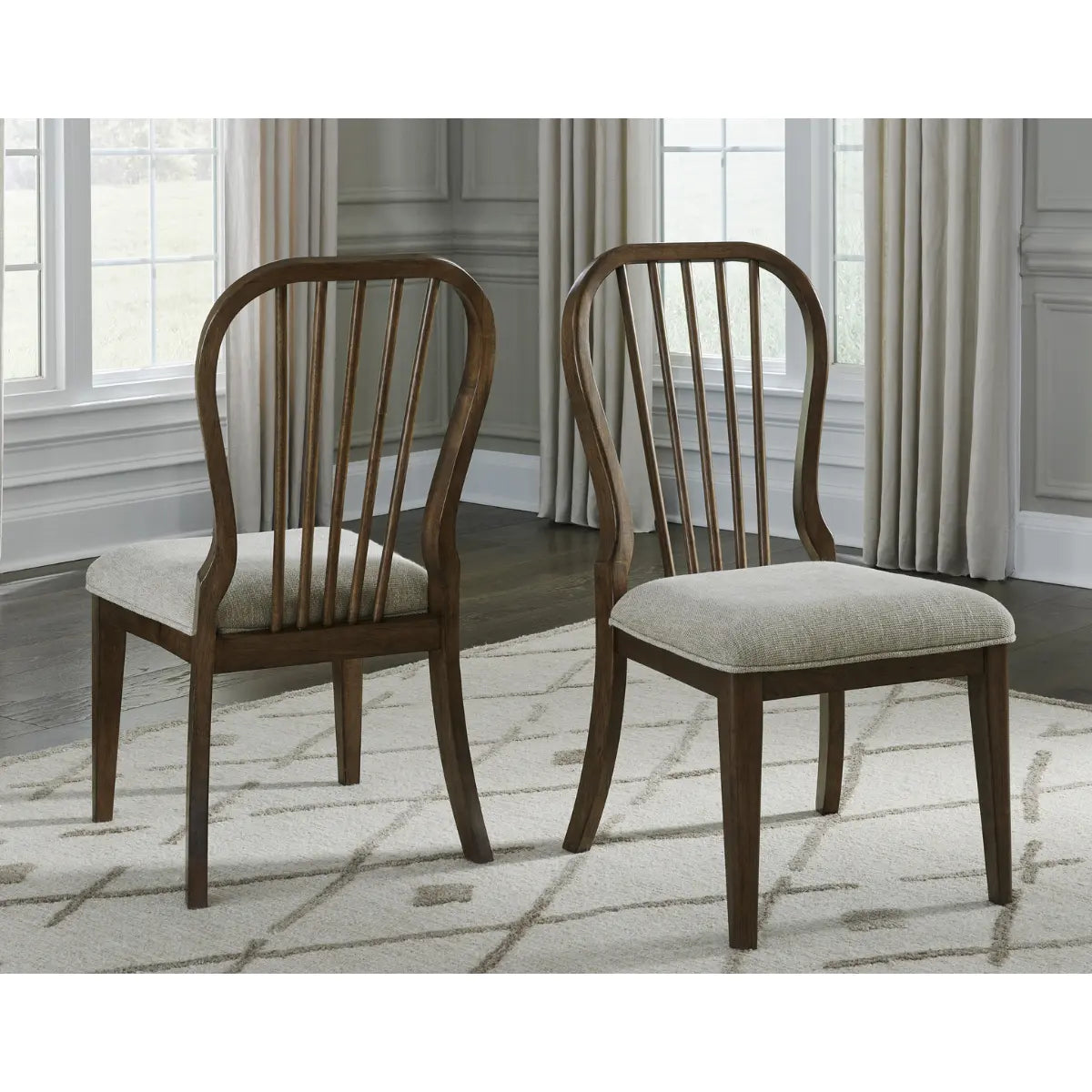 Ashley Sturlayne Dining Set in Light Brown Signature Design by Ashley