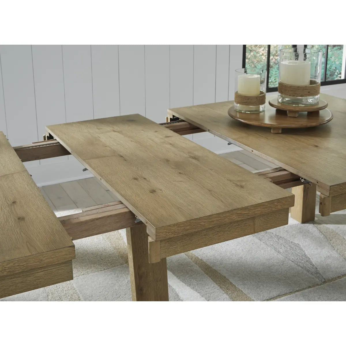 Ashley Galliden Dining Set in Two-Tone Signature Design by Ashley