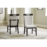 Ashley Neymorton Dining Set in Dark Brown Signature Design by Ashley