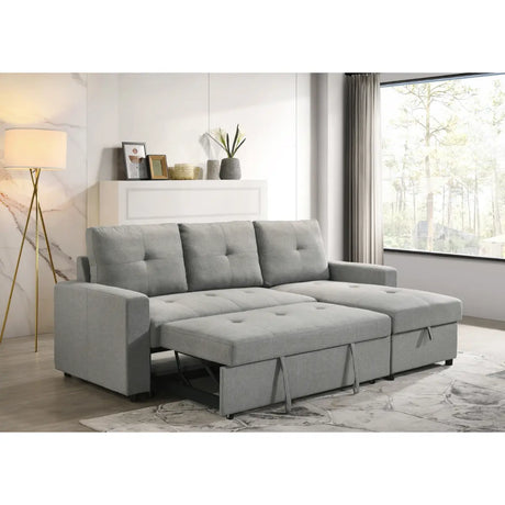 Faber 2Pc Pullout Sectional 99996GRY M.A.Z