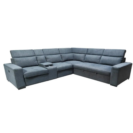 9009 3Pc Pull Put Sofa Bed Sectional VFI