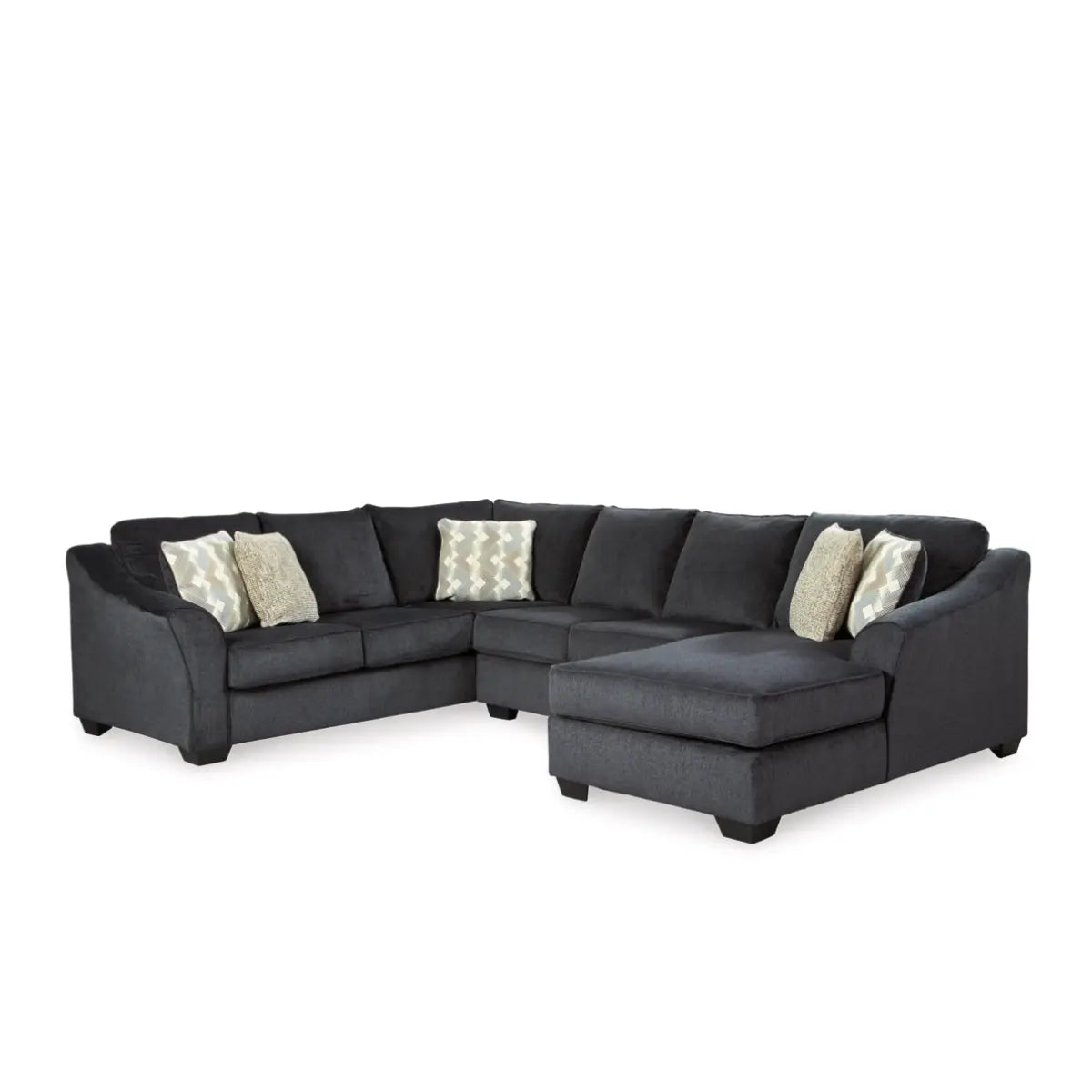 Ashley Eltmann 3Pc Sectional with Chaise Signature Design by Ashley