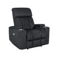 Dark Grey Recliner