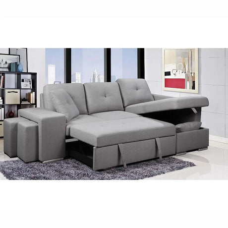 George RK7228 Sectional Sofa with Pull Out Bed Kwality