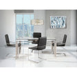 Porfirio 5 pc Glass Dining Set 3645 - Complete Home Furnish