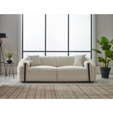 Heaven Sofa Set in Cream Decoline