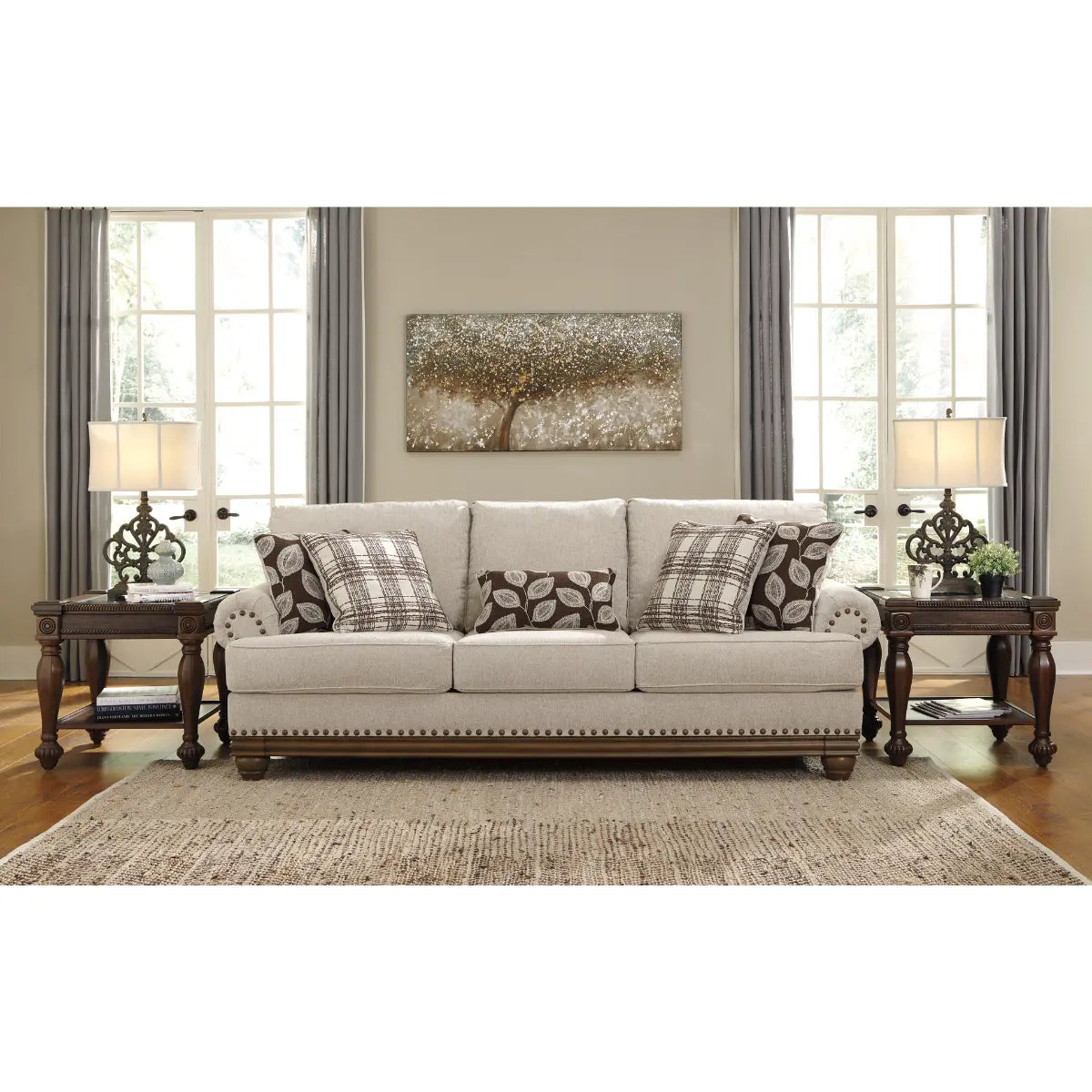 Ashley Harleson Sofa in Wheat Signature Design by Ashley