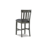 Ashley Hallanden Pub Height Dining Set in Grey Signature Design by Ashley