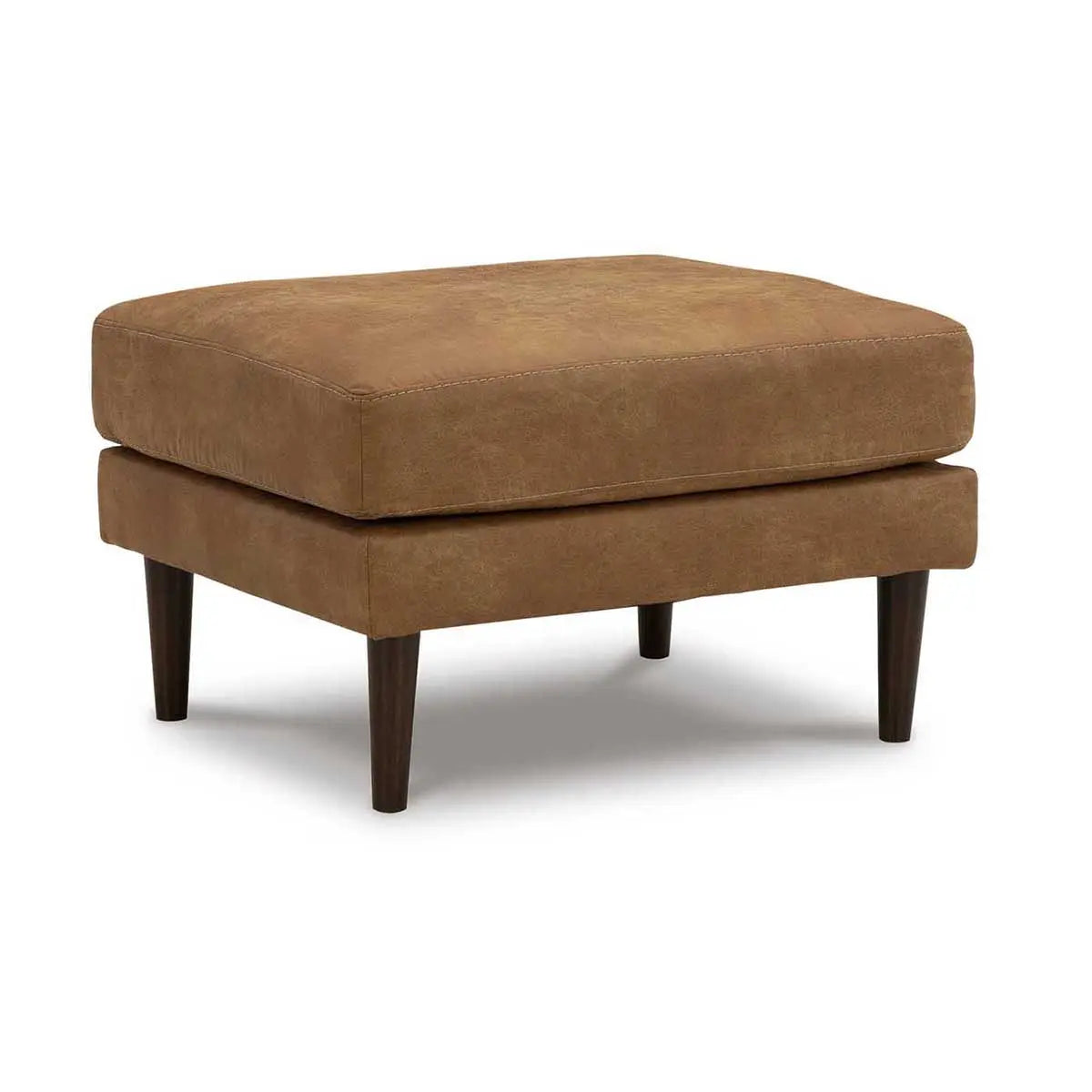 Ashley Telora ottoman In Caramel - Brampton Furniture Store