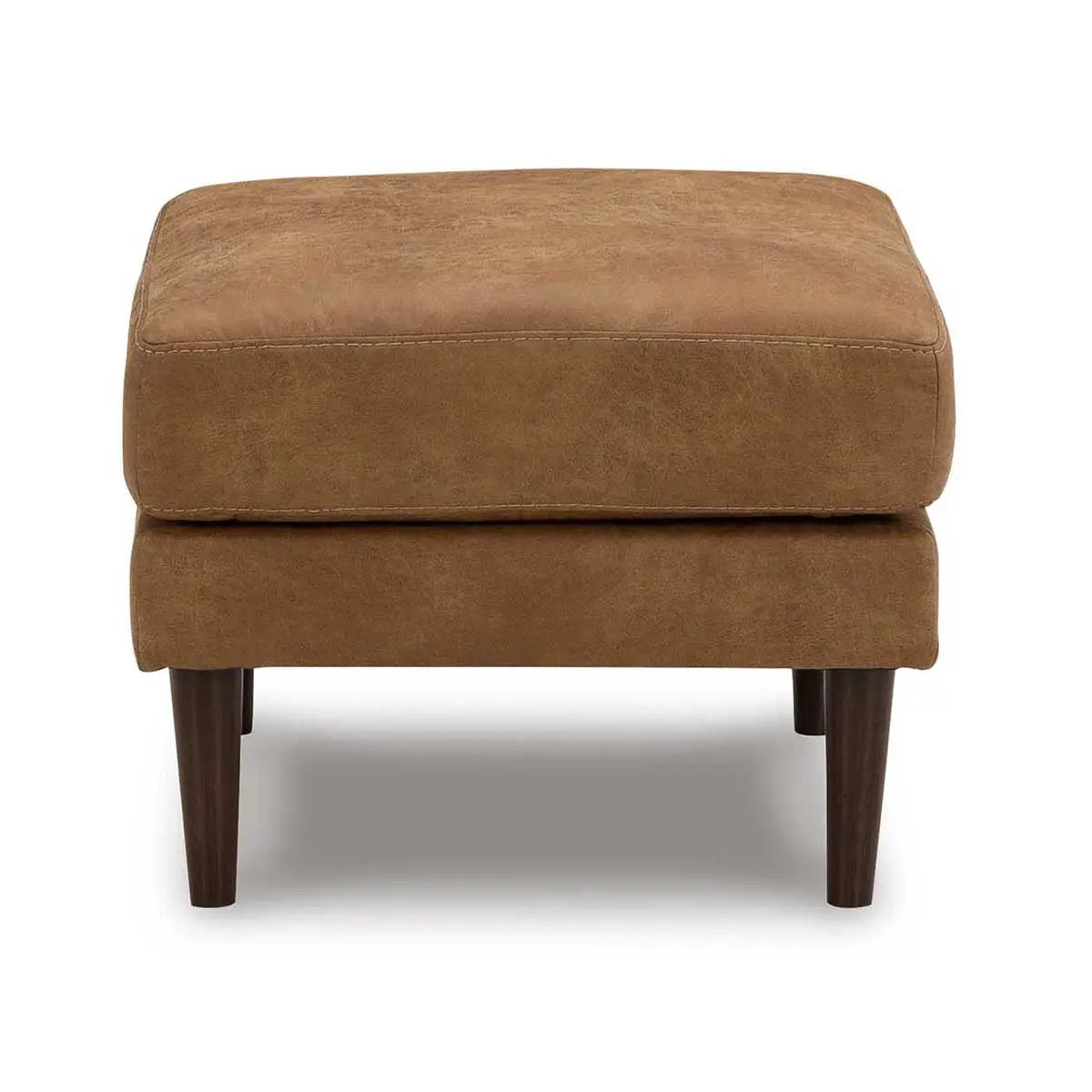 Ashley Telora ottoman In Caramel - Brampton Furniture Store