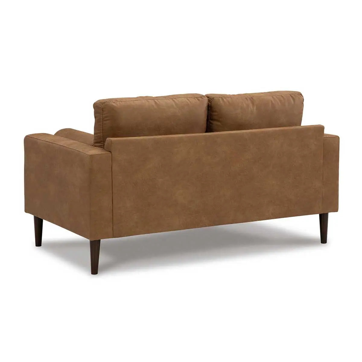 Ashley Telora Loveseat In Caramel - Brampton Furniture Store