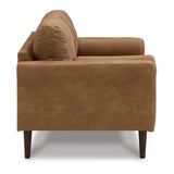 Ashley Telora Loveseat In Caramel - Brampton Furniture Store