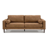 Ashley Telora Sofa In Caramel - Brampton Furniture Store