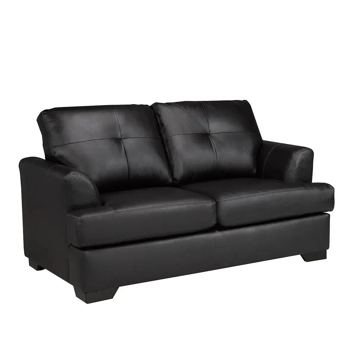 Zurick Leather Sofa Set in Black | Top Furniture Store in Brampton