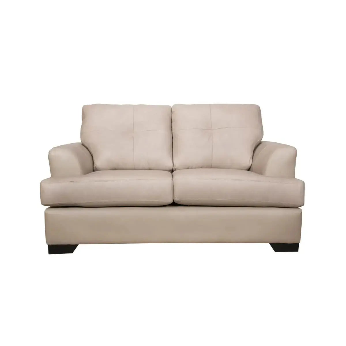 Zurick Series Leather Loveseat Sofa by Fancy