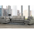 4150 Sofa Set in Wade Dove Sofa by Fancy