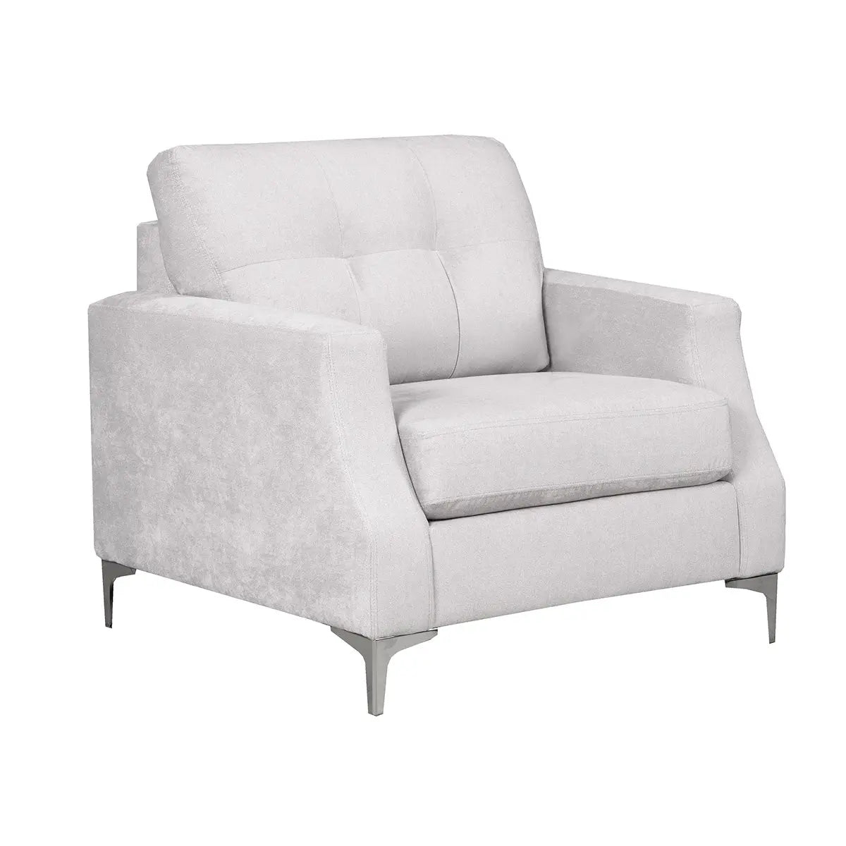 Gibson Sofa Set Silver Sofa by Fancy