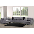 Gibson 3pc Sofa Set Graphite Sofa by Fancy