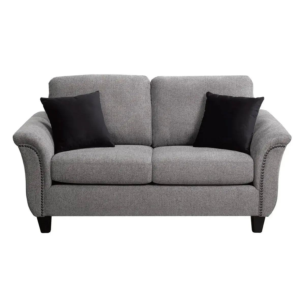 Troy Fabric Loveseat Sofa by Fancy