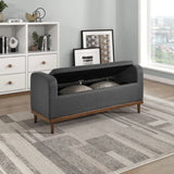 Lift Top Storage Bench 4590DG Complete Home Furnish