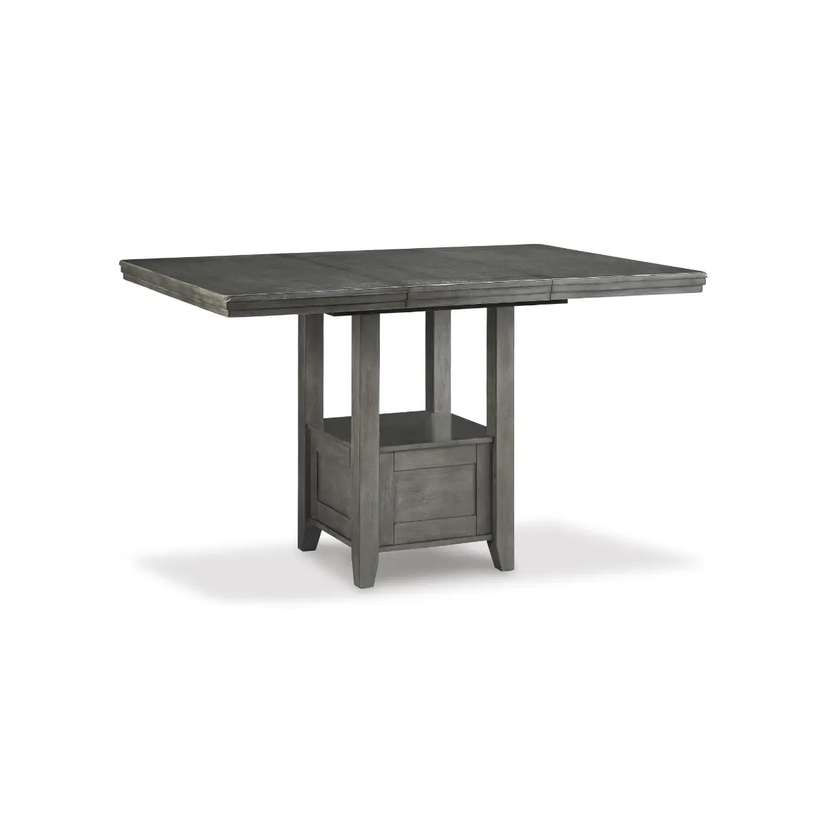 Ashley Hallanden Pub Height Dining Set in Grey Signature Design by Ashley