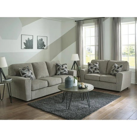 Ashley Cascilla Sofa Set in Pewter Signature Design by Ashley