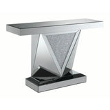 Acmi Geometric LED Console Table Galaxy