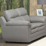 SBF Albia 3pc Sofa Set Steel Grey Sofa by Fancy