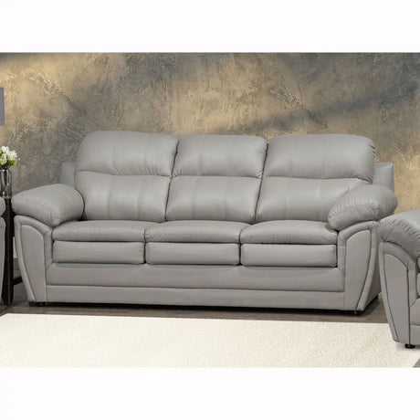 SBF Albia 3pc Sofa Set Steel Grey Sofa by Fancy