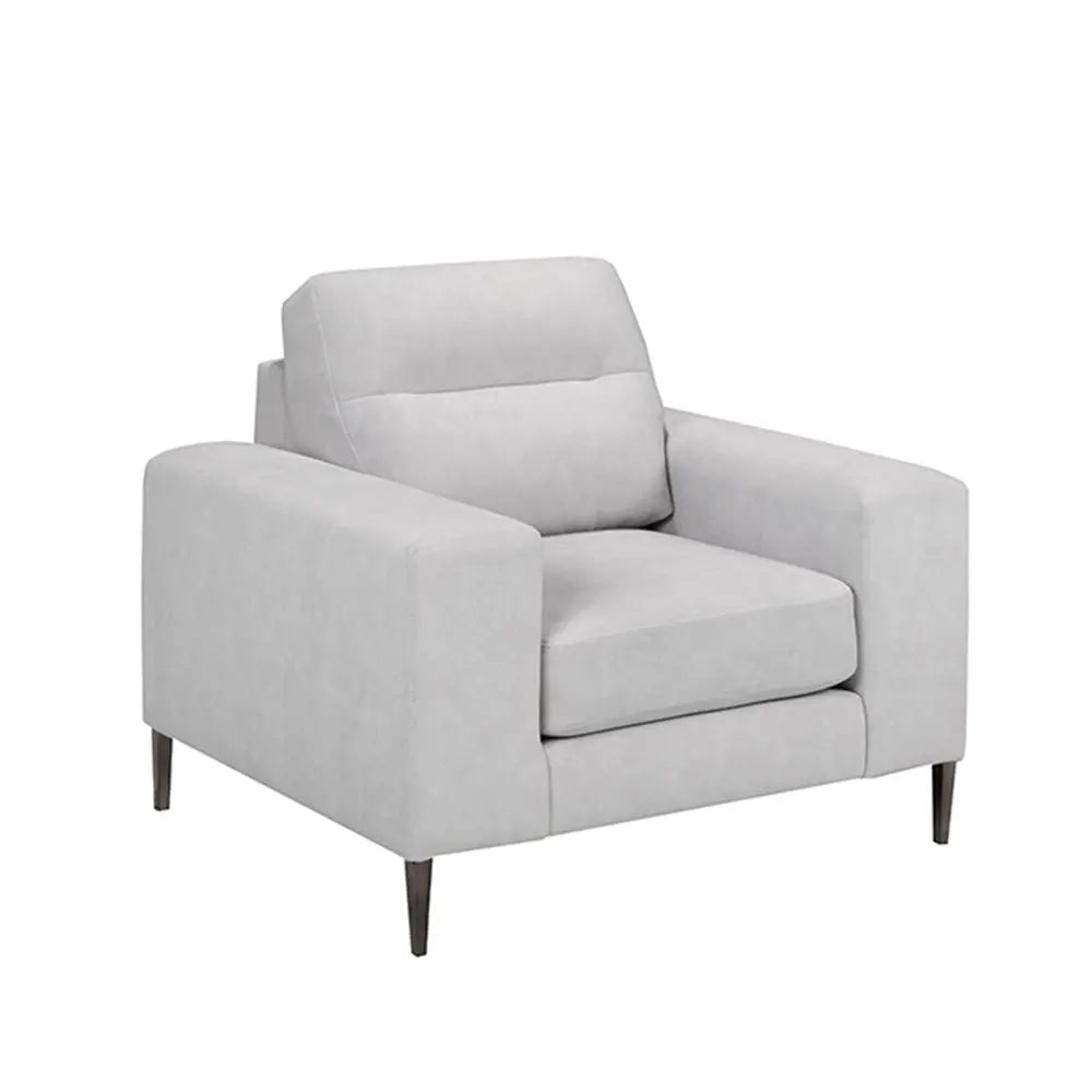 SBF Premium Chair Silver Sofa by Fancy