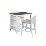 Daye Counter Height Dining Set 5773WH M.A.Z