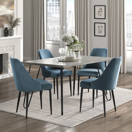 Keene 5 pc Dining Set 5817 - Complete Home Furnish