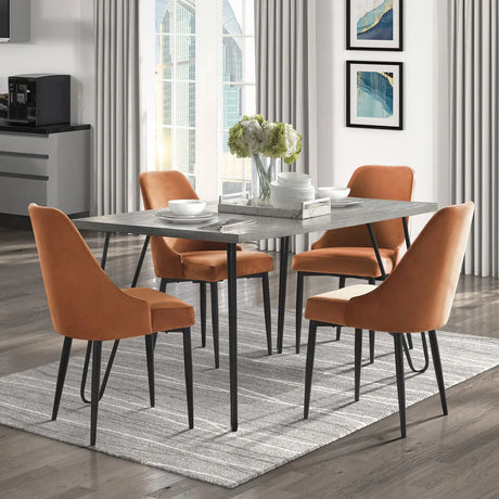 Keene 5 pc Dining Set 5817 - Complete Home Furnish