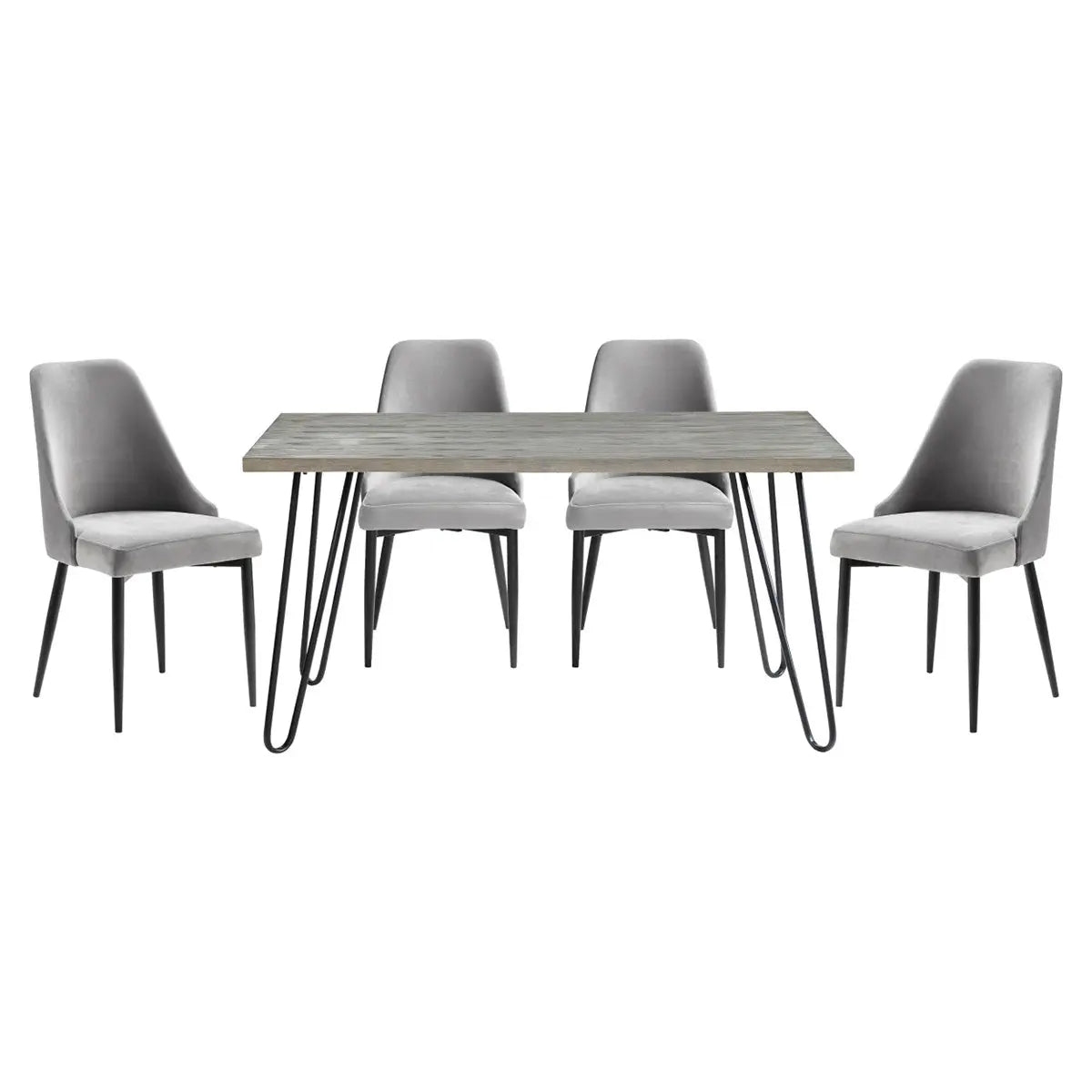 Keene 5 pc Dining Set 5817 - Complete Home Furnish