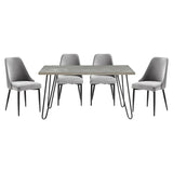 Keene 5 pc Dining Set 5817 - Complete Home Furnish