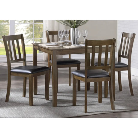 Faust Dining Room Set 5839CH-5P M.A.Z