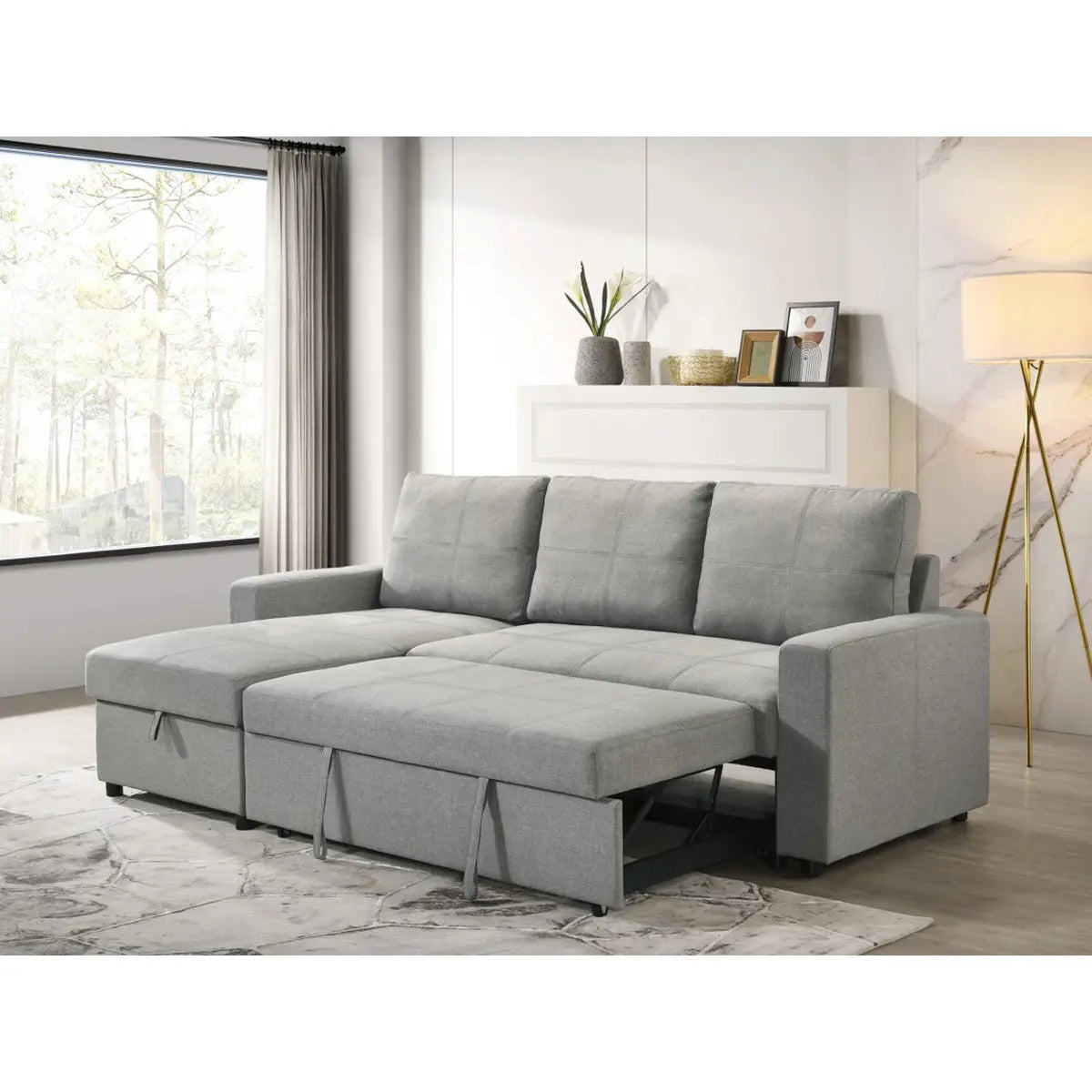 Benjamin Sectional Sleeper Bed - Complete Home Furnish