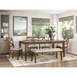 Counsil 6 pc Dining Set 5893 - Complete Home Furnish