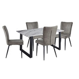 Leander 5 pc Dining Set 5915 - Complete Home Furnish