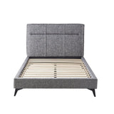 5935 Platform Bed in Grey I.F.Furniture