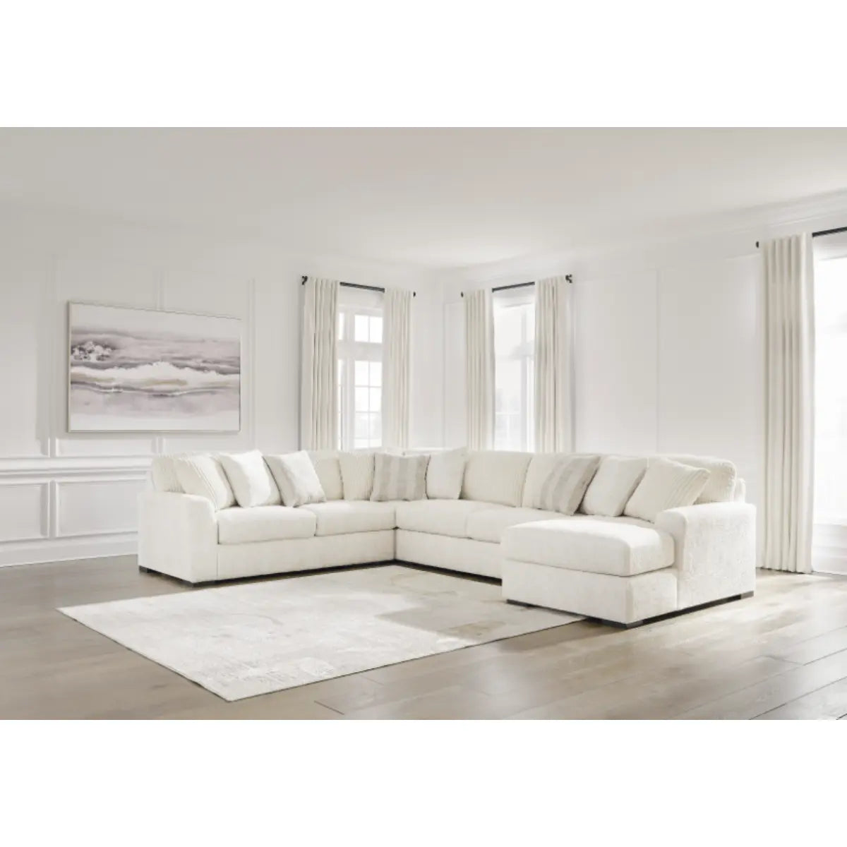 Ashley Chessington 4Pc Sectional with Chaise Signature Design by Ashley