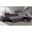 6258 2Pc Sectional Sofa Bed VFI