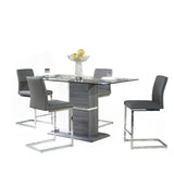 Shirelle 5 pc Counter Height Dining Set 6826 - Complete Home Furnish