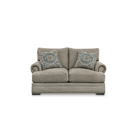 Ashley Galemore Loveseat in Quarry