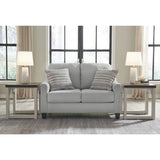 Ashley Adlai Loveseat in Shadow Signature Design by Ashley