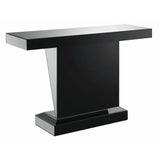 Acmi Geometric LED Console Table Galaxy