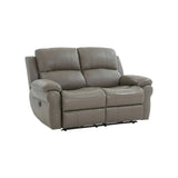 Danica High Grade Leather Power Reclining Loveseat Kwality